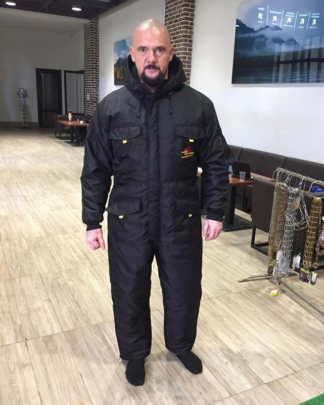 Зимний комбинезон для дрессировки собак «Not cold»
